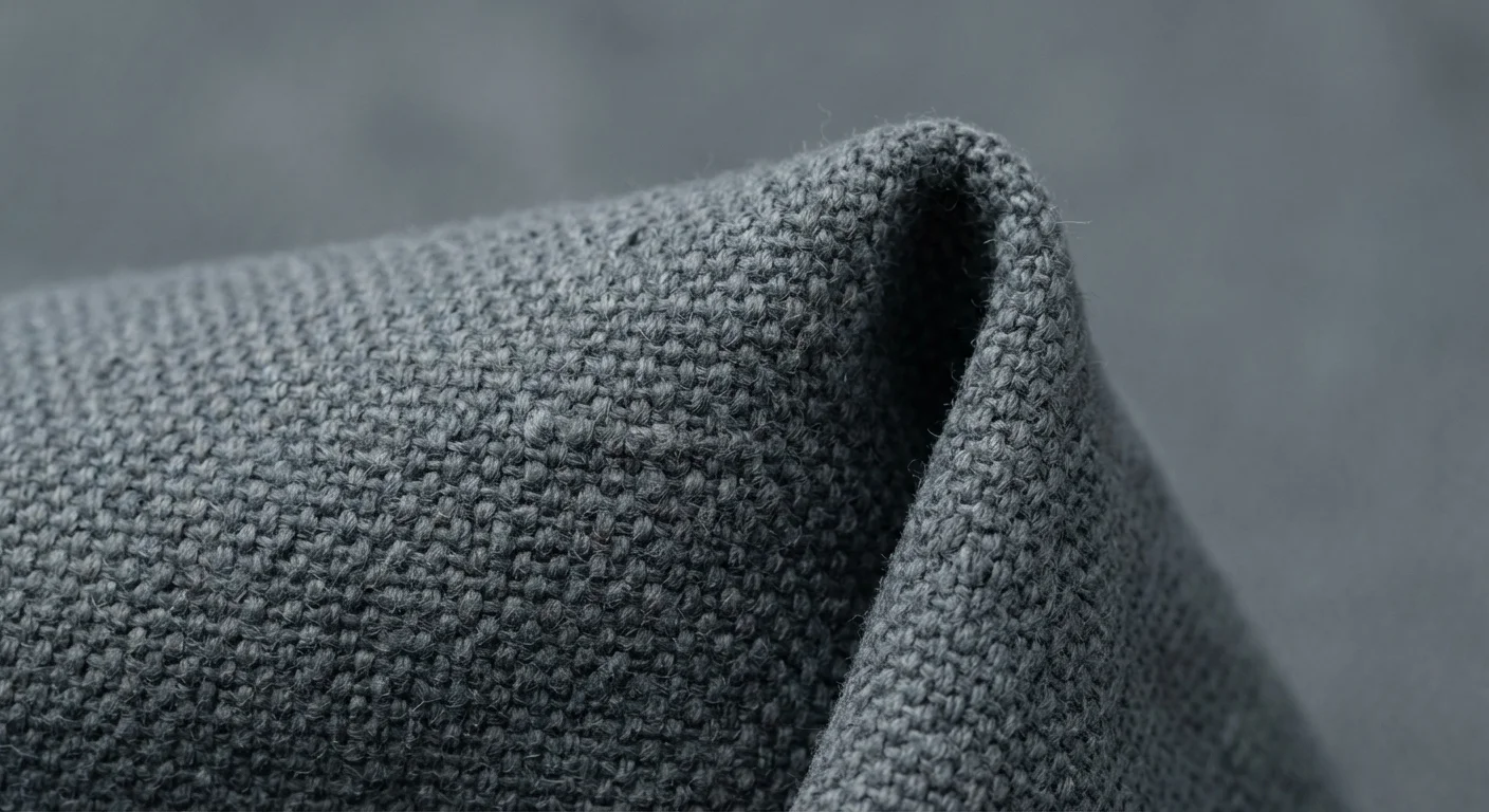 Textură de bumbac dens pentru un tricou cu structură definită.